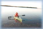 kayaking at Bayberry Cottage, Prince Edward Island